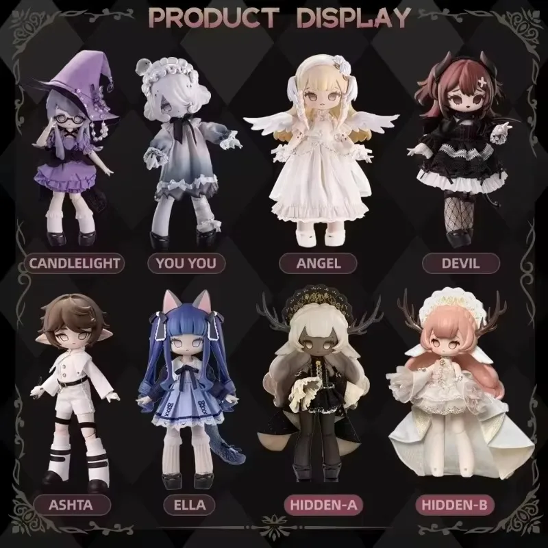 Фото Коллекционная фигурка BJD Sunless Secret Realm Tour 12 Points в слепой коробке, мультяшные настольные украшения, модная коллекция моделей, подарки для девочек №2