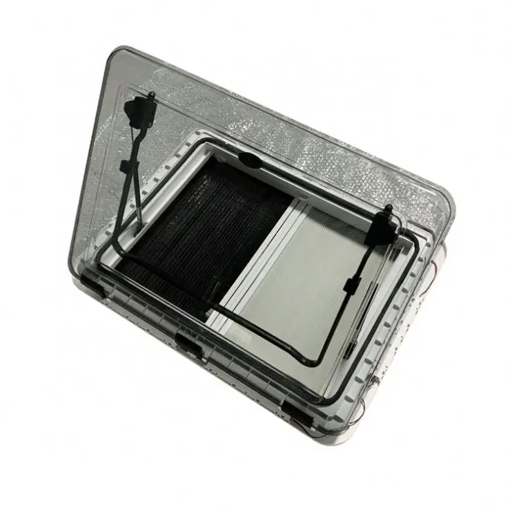 

700x500 мм, 27,6x19,7 дюйма, фургон, автофургон, светодиодное освещение, крыша, фотоосвещение с сеткой от насекомых и солнцезащитным козырьком