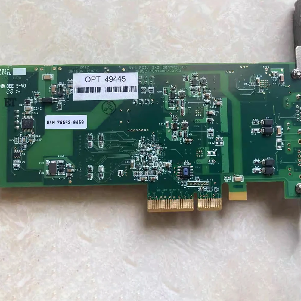 OPT 49445 75592-0458 Карта сбора данных для OPTEON NxN CONTORLLER