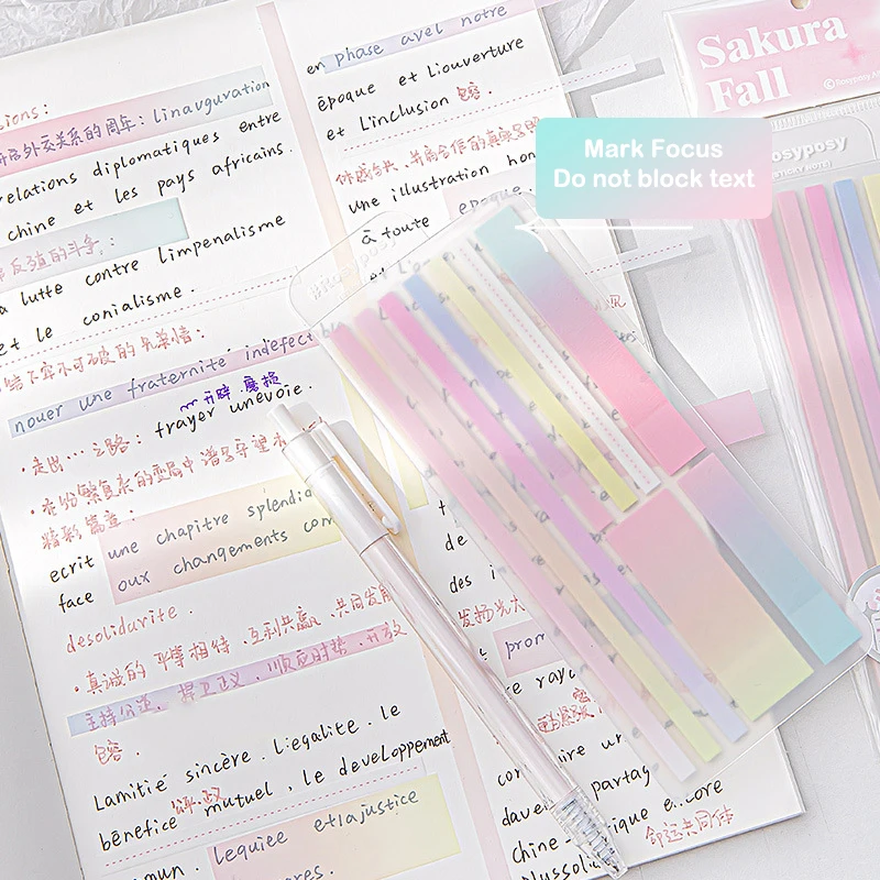 Рисунок 5 - Стикеры для заметок прозрачные градиентные