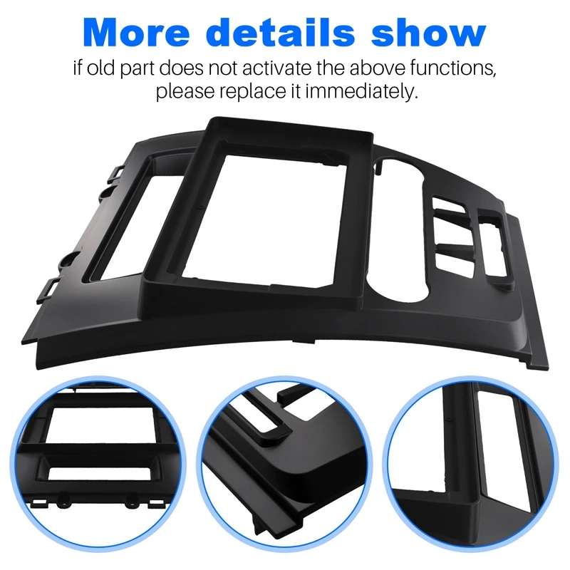 10 1 автомобильный радиоприемник Рамка адаптер для FORD FUSION 2009-2012 2 Din Dash Android Mp5 Панель