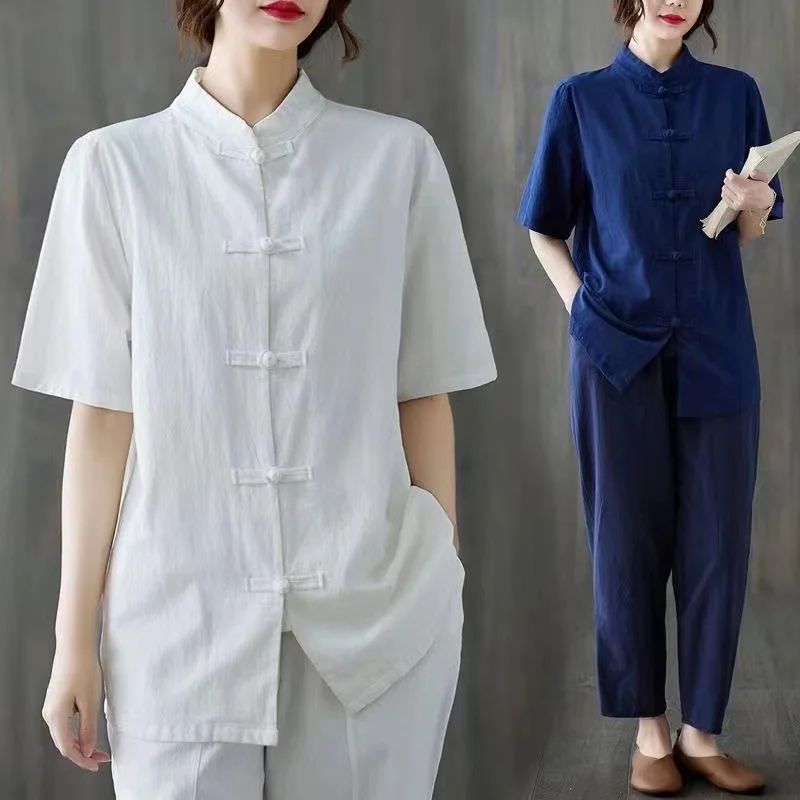 Loose Tai Chi Clothes Zen Women's Clothing