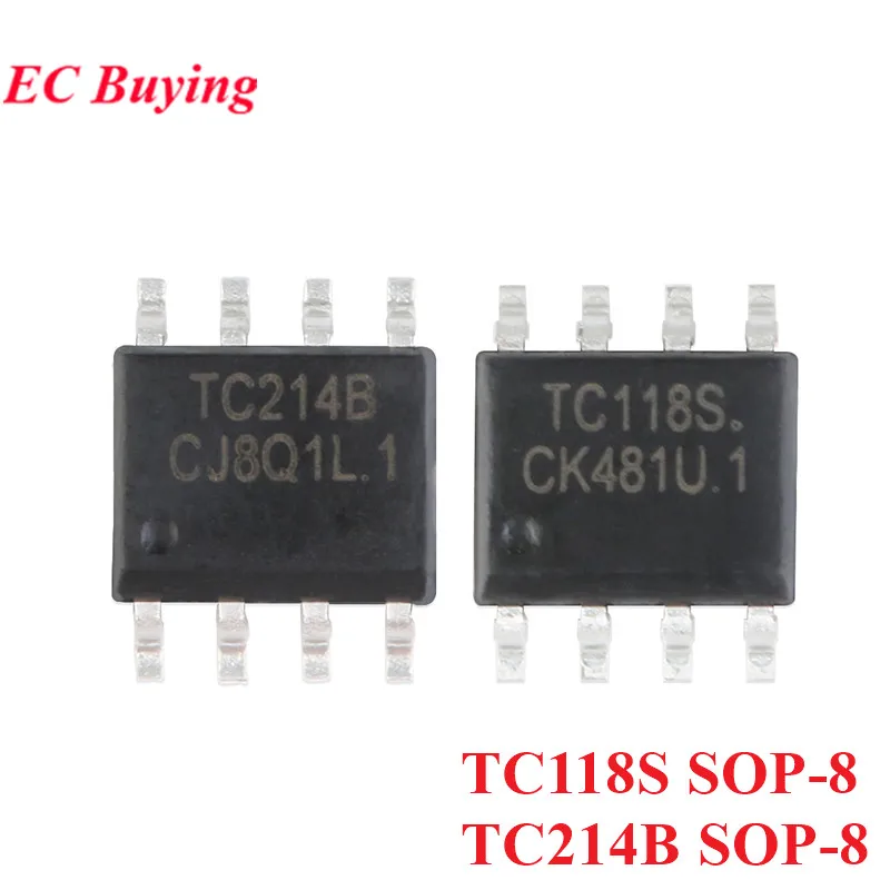 10/1 шт. TC118S TC118 SOP-8 TC214B TC214 SOP8 совместимый с L9110S одноканальный чип драйвера шагового двигателя постоянного тока IC новый оригинальный
