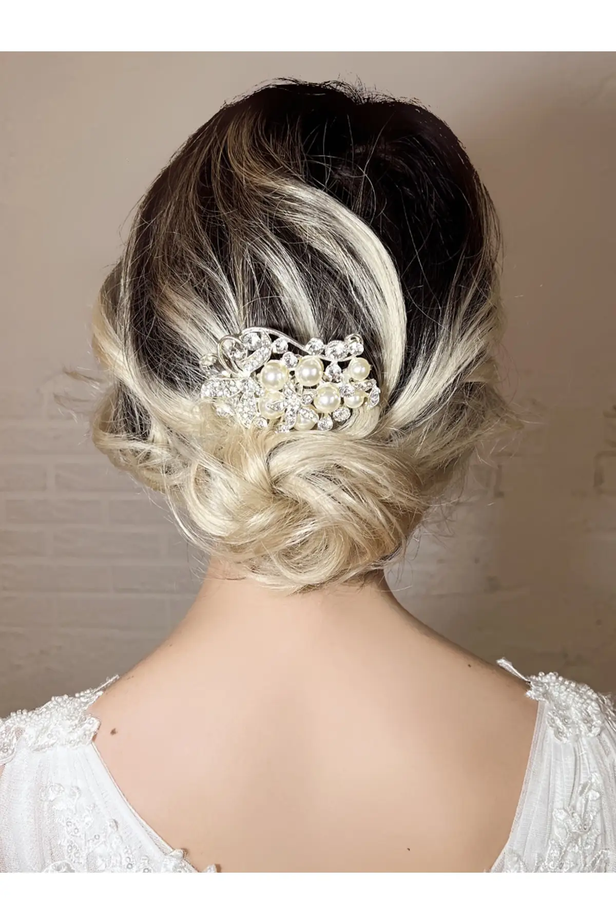 

Bridal Accessories Pearl Bead detail Bridal Hair Accessory Wedding Handmade For Bride And Bride