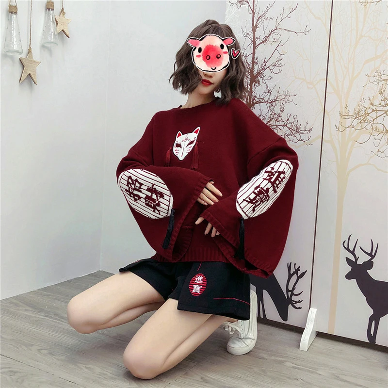 Китайский топ Harajuku японские сладости женские топы и блузки 2024 одежда в китайском