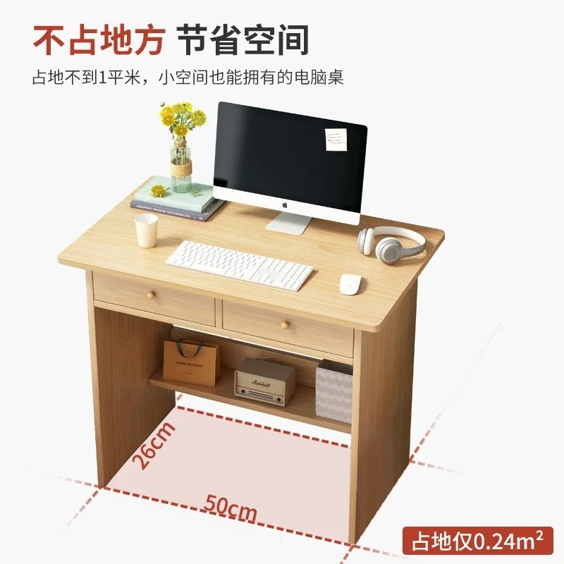 

SH AOLIVIYA Computer Desk Desktop Small Home Desk Can Put The Host Keyboard Small Apartment Office Student Desk