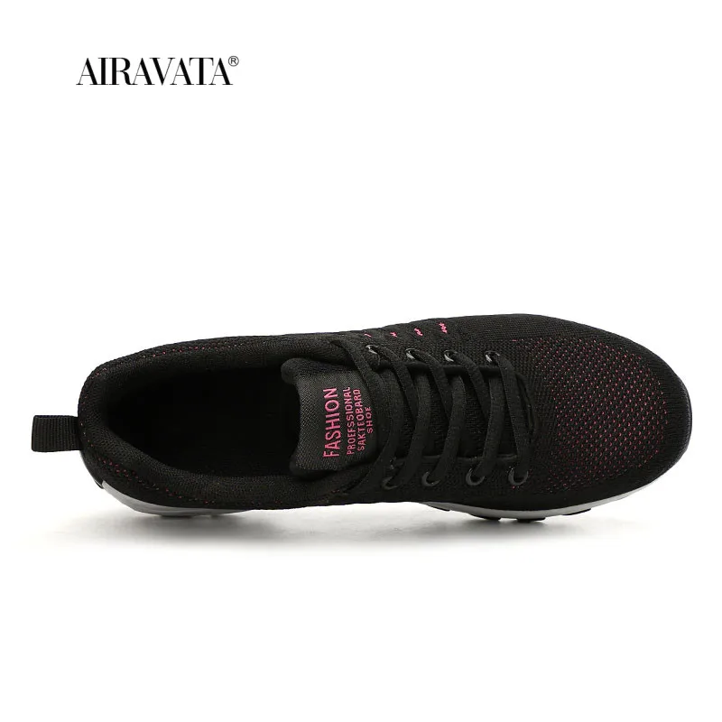 Women's Sneakers Lightweight Running Shoes Increase Height Breathable Women's Fitness Sneakers Tenis Thick-soled Cushion