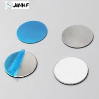 1pc3pcs metal sticker plate double sided adhesive iron sheet for magnetic car phone holder stand bracket