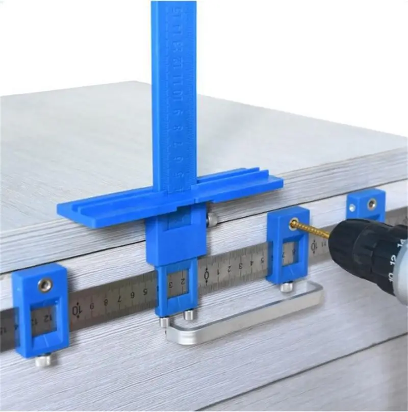 Направляющая для сверления направляющая ручка шкафа шаблон локатор перфоратор