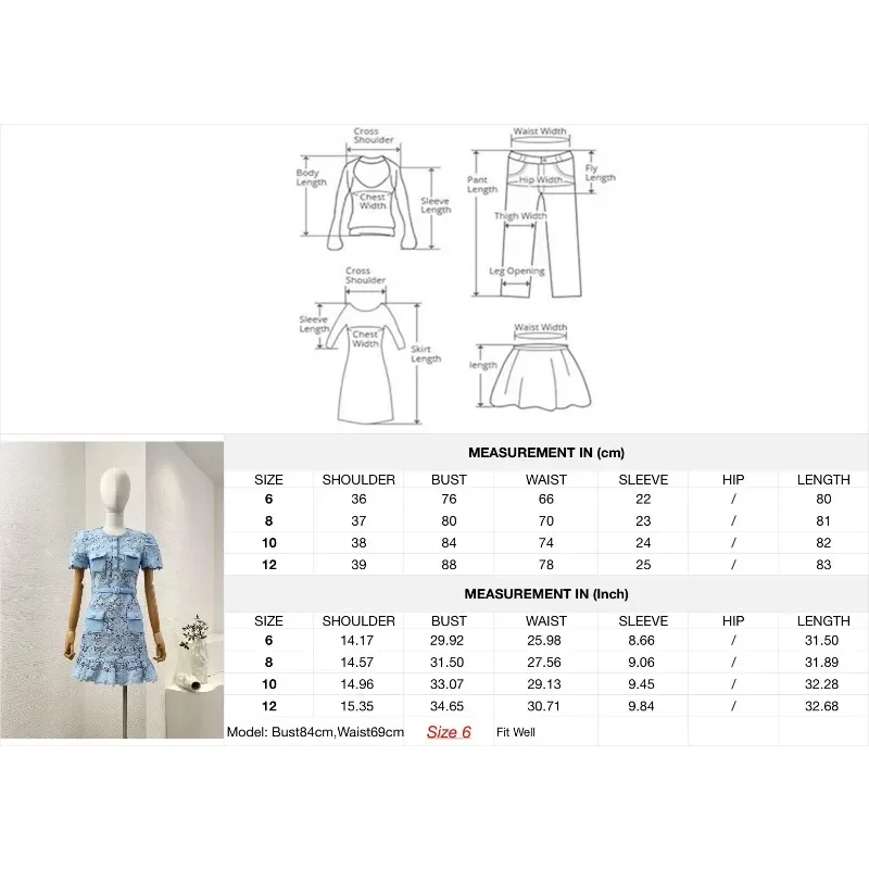 Женское кружевное мини-платье элегантное голубое платье с коротким рукавом
