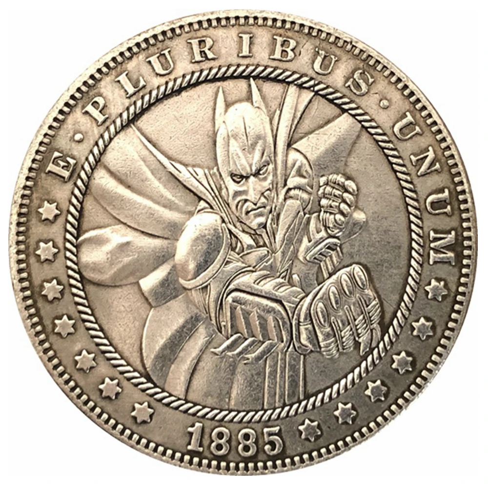 

Hobo Nickel 1885-CC США, монета за доллар Моргана, копия модели 112