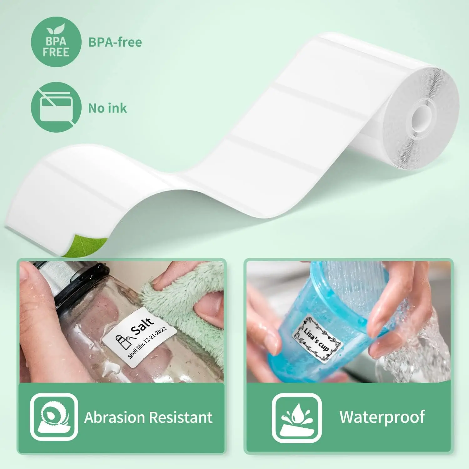 Термопринтер для этикеток Phomemo M110 M120 M200 M220 E210/P50/DETONG P1