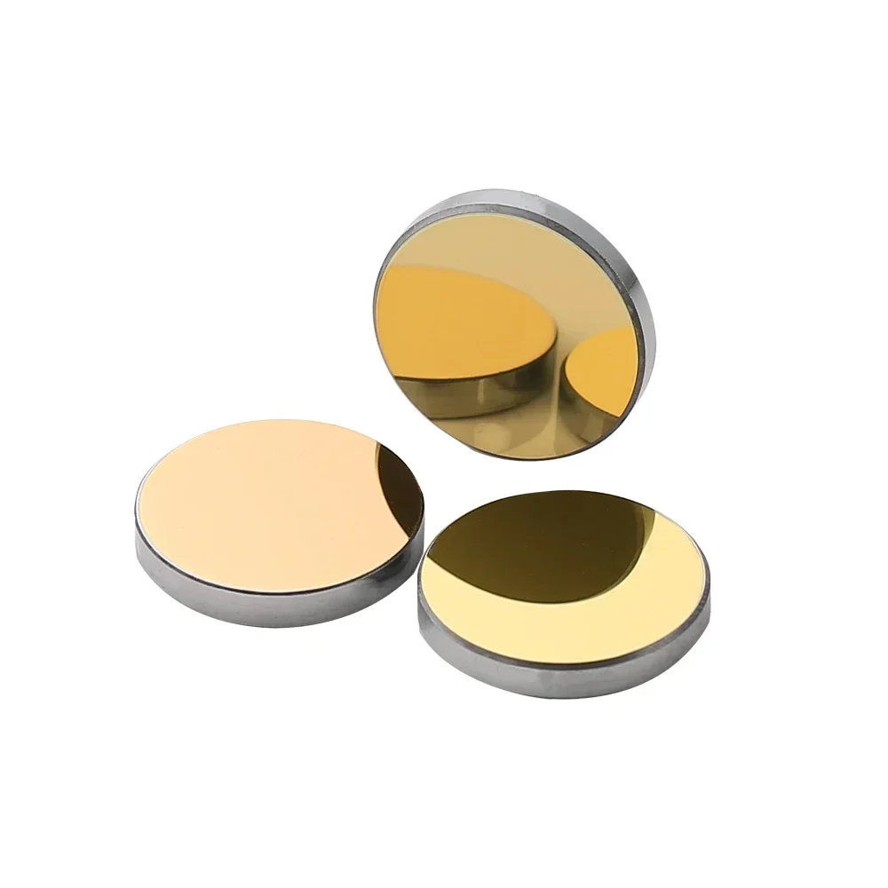 KINDLELASER Co2 Laser Si Mo отражающие зеркала для лазерного гравера позолоченные силиконовые отражающие линзы диаметром 20 мм 25 мм T3 мм