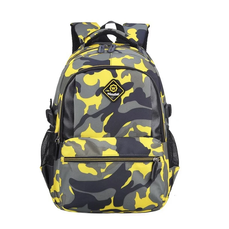 OYIXINGER 2022 Fashion Children's Schoolbag Men's And Women's Camouflage Leisure Backpack For Primary And Middle School Students