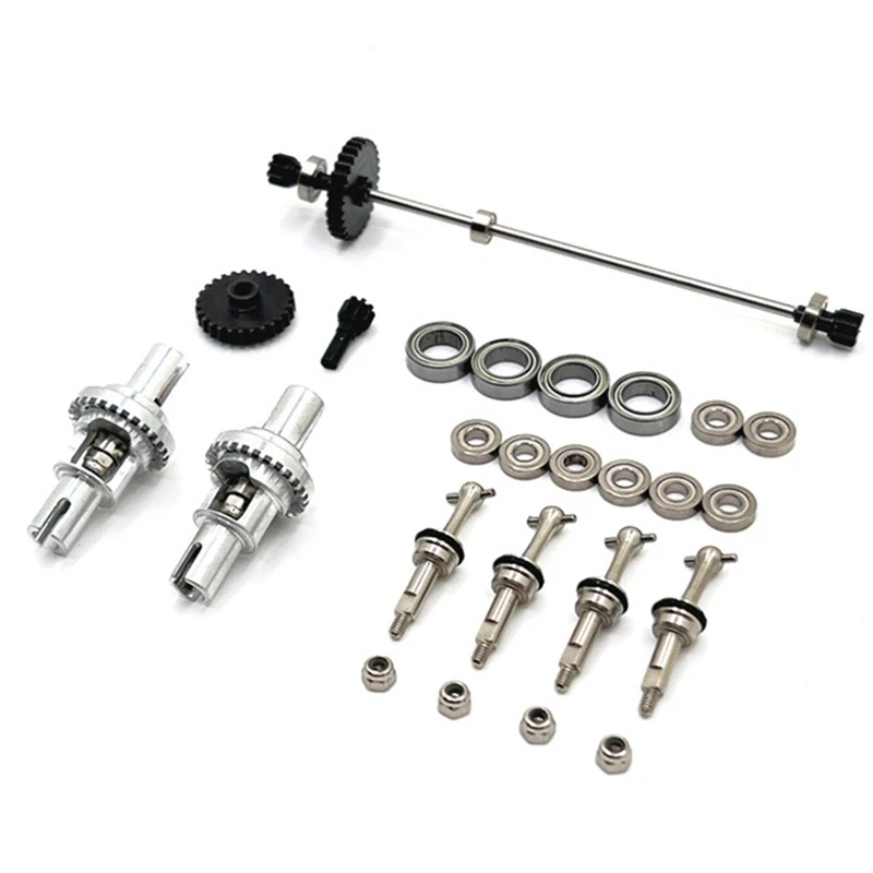 

Metal Drive Shaft Driving Gear Differential Set For Wltoys 284131 K969 K979 K989 K999 P929 1/28 RC Car Upgrades Parts