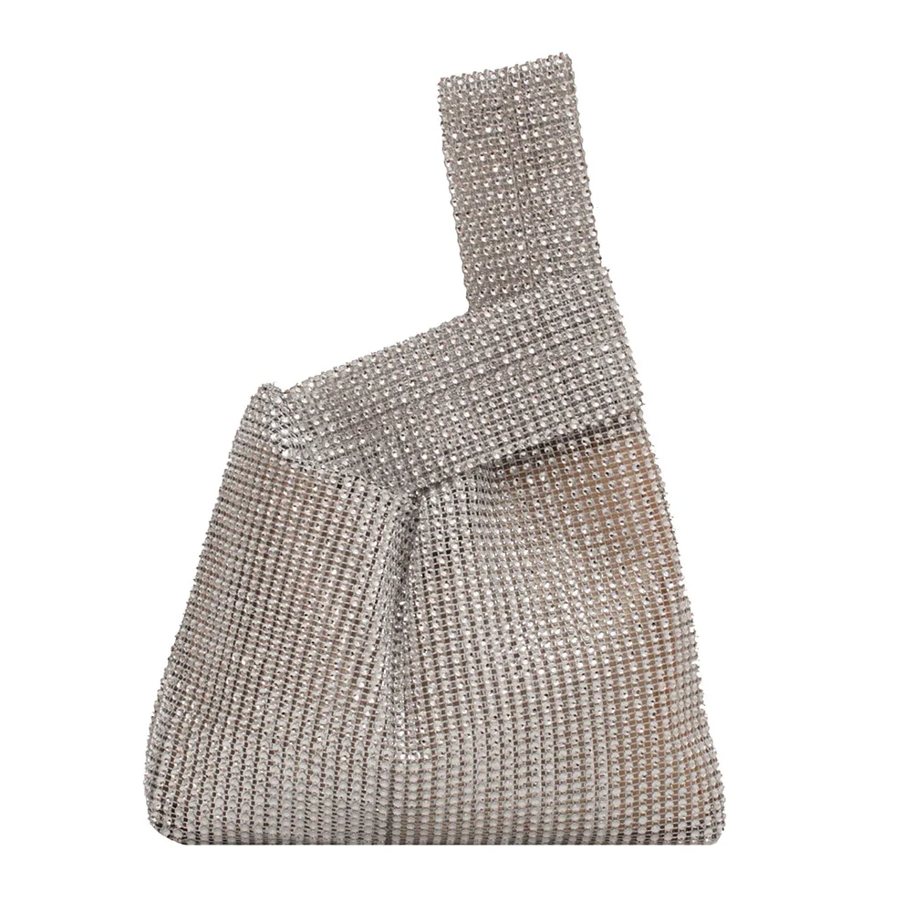 

Female Shoulder Bags Ladies Rhinestones Decoration Crossbody Bag Shiny Dinner Party Wedding Handbag for Women