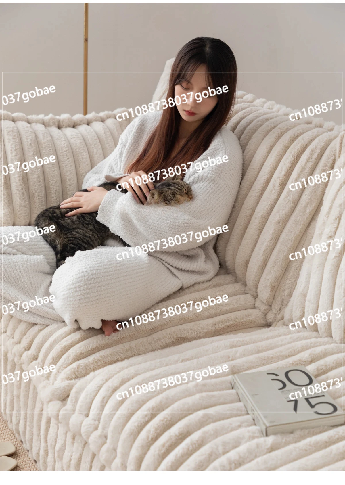 Диван для нескольких пользователей большой сидя глубоко съемный и моющийся