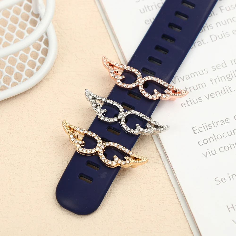 Стразы крылья ангела украшения сделай сам подвески для умных часов ремешок