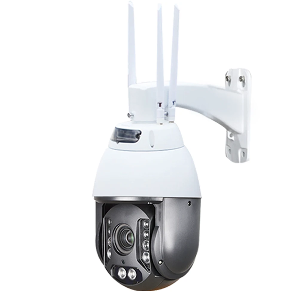 

CCTV Security 5MP 4G PTZ Camera Auto Tracking Tracker 30X ZOOM H.265 Wifi Wireless Speed Dome IP Camera 2MP SIM TWO WAY Audio