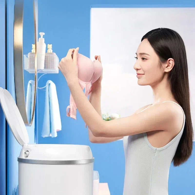 Портативная стиральная машина автоматическая бытовая небольшая