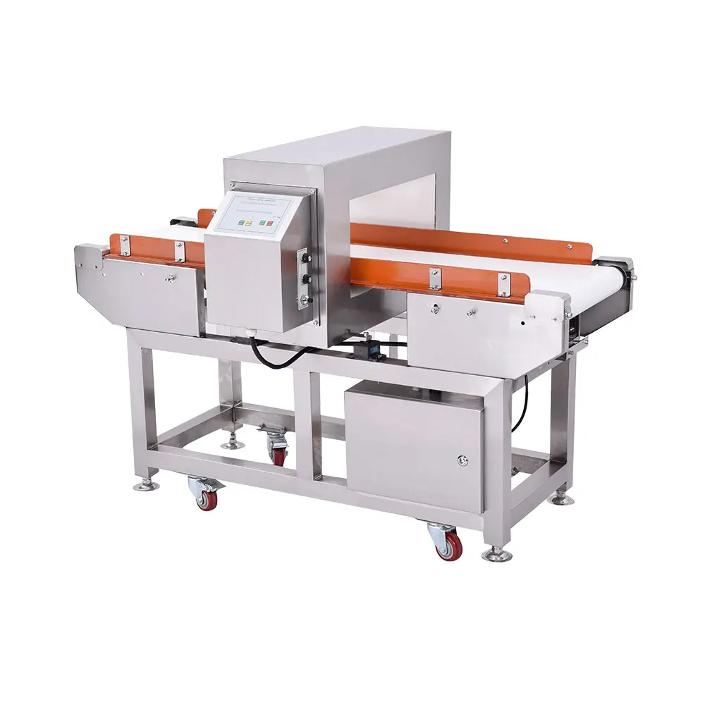 Пищевой металлоискатель ленточный конвейер железный цветной из нержавеющей