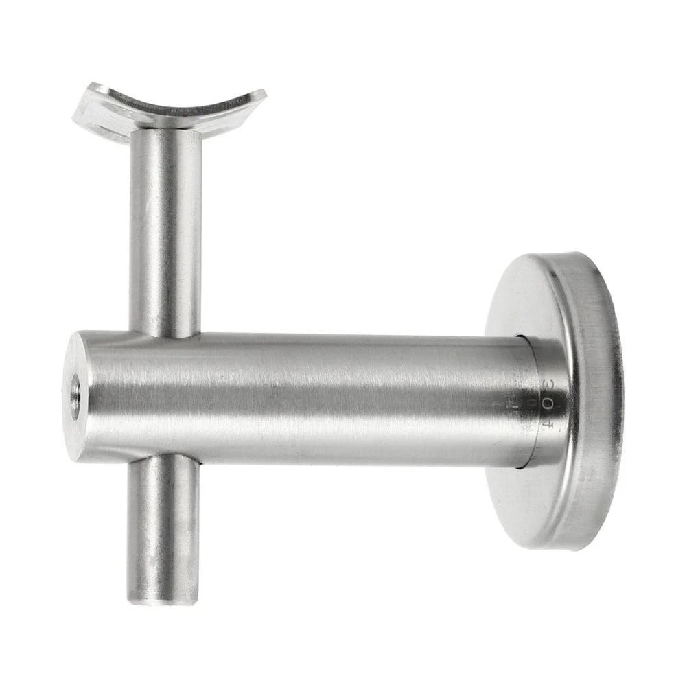 

Handrails Brackets Rail Balustrade Bannister Wall Handrail Bracket High Quality Silver Silver Stair Strong Stairs