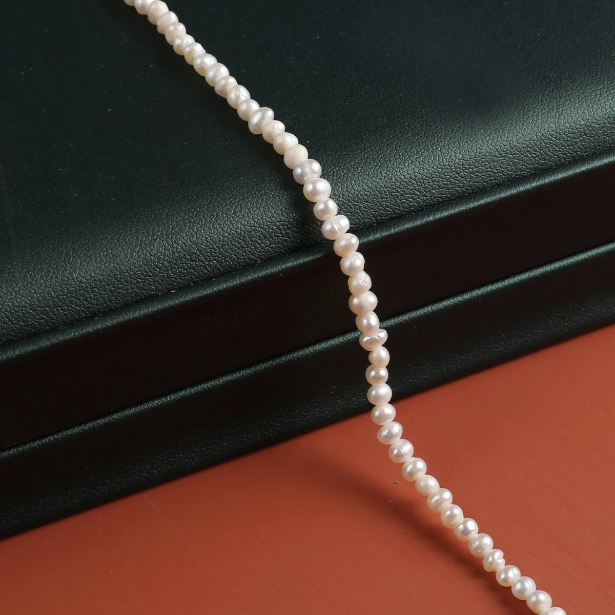 Natural Freshwater Pearl Beads AAA Loose Spacer Transverse Hole for Jewelry Making Diy Women Elegant Necklace Bracelet Crafts