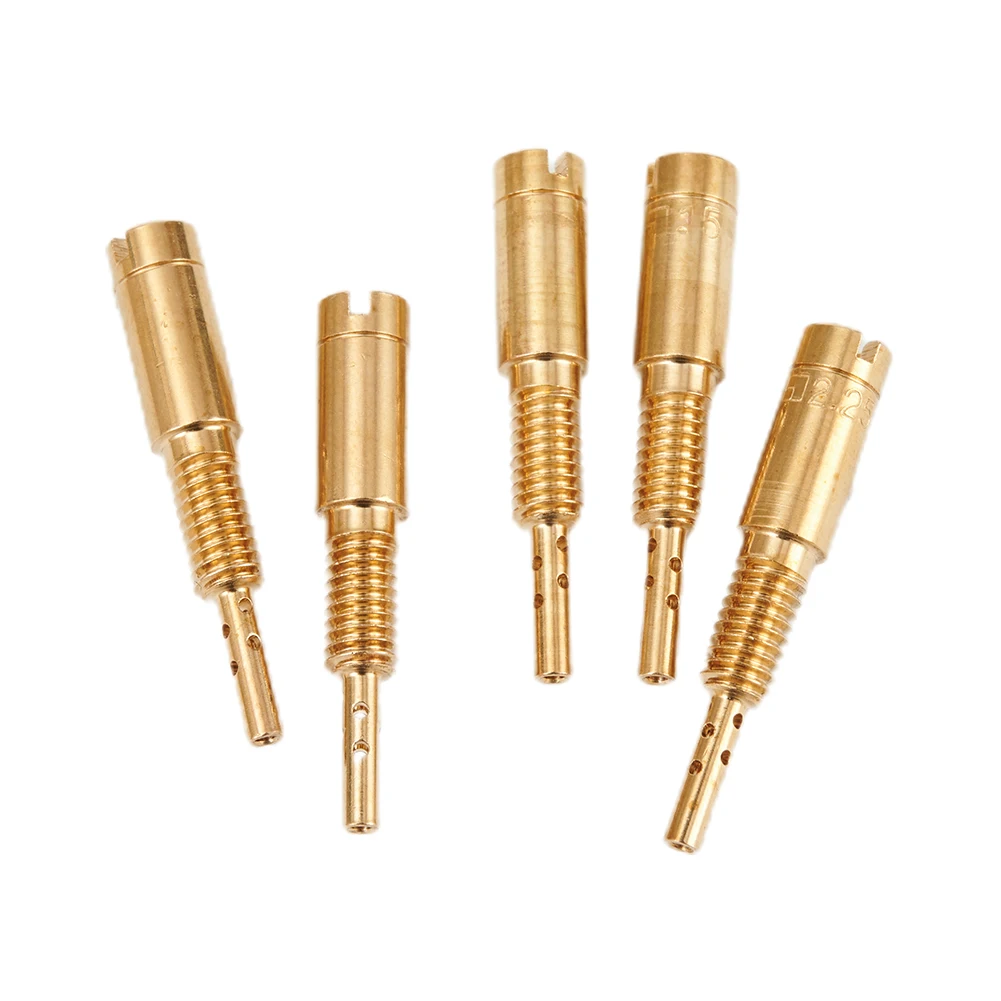 

5PCS Carburetors Part Pilot Slow Jets Vice Injector For Mikuni VM22 3847 VM26 672U Racing ATV Carburetor Parts