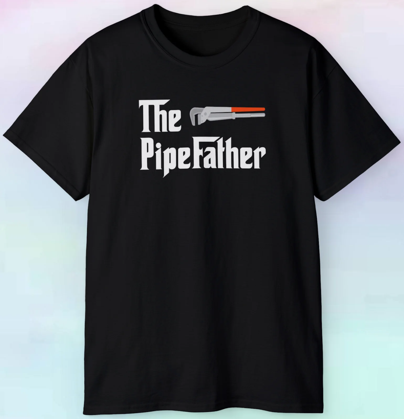 Мужская футболка с надписью The Pipefather