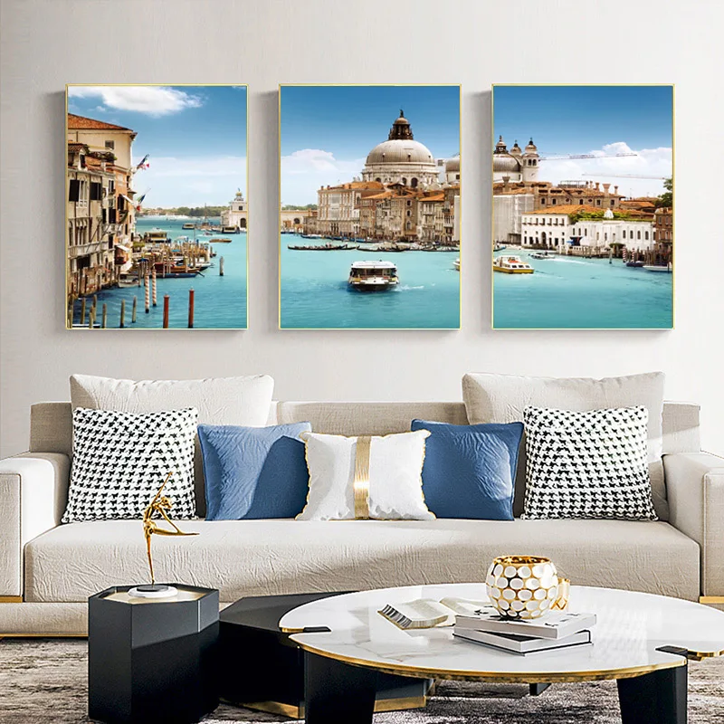 

3 шт., настенные постеры для рисования на холсте, без рамки