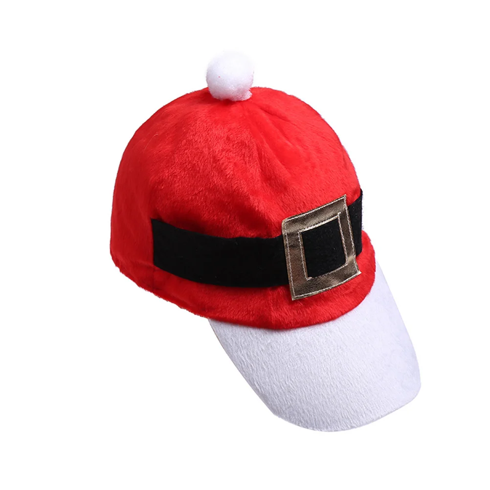 

Christmas Belt Cap Xmas Party Hat Santa Claus Costume Catering Chef The Baseball