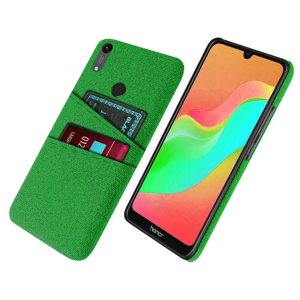 

Honor 8A For Huawei Honor 8A 8C 8X case Luxury Fabric Dual Card Phone Cover For Fundas Honor 8A 8S Huawei Honor 9A 9S Honor8a