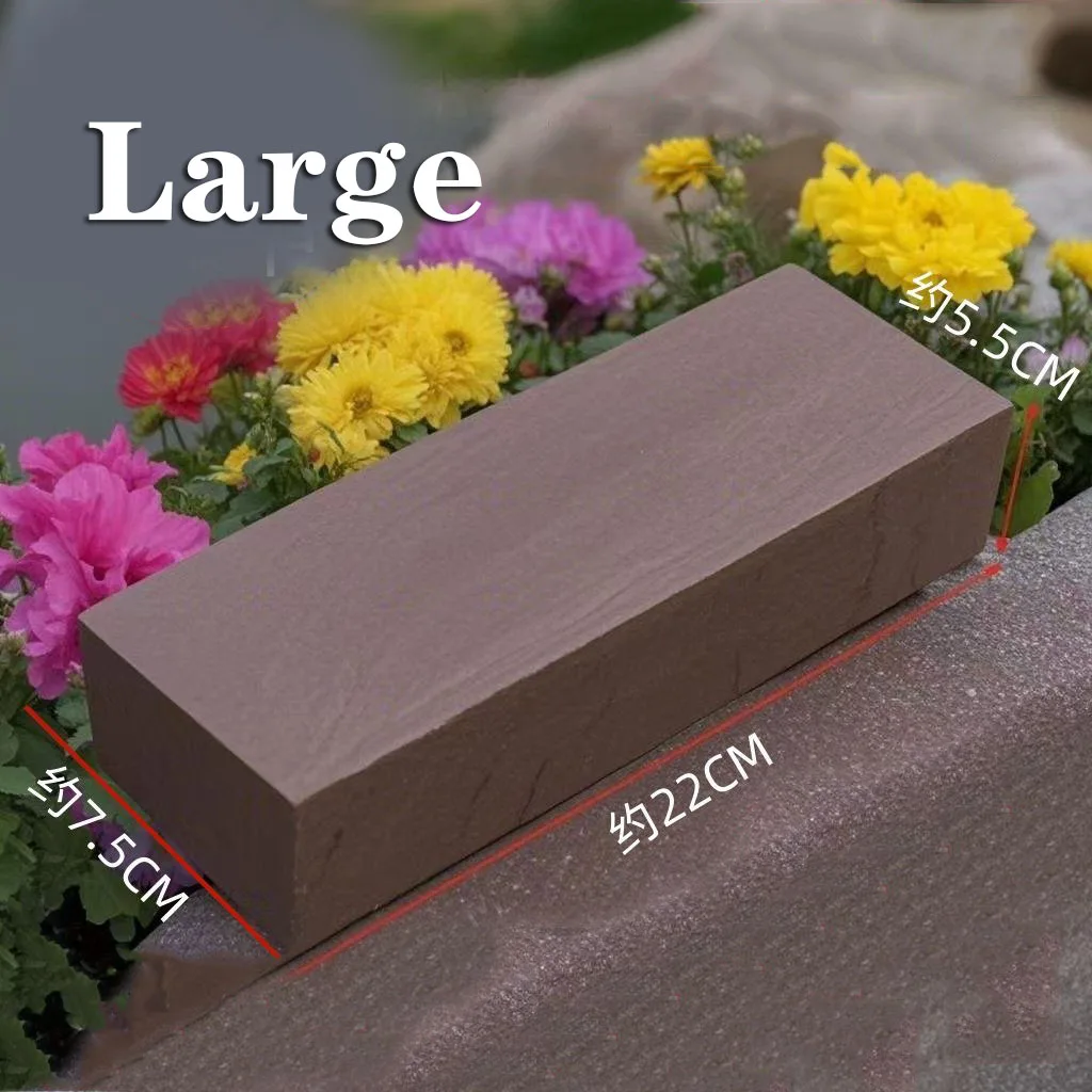 Natural Red Whetstone 1200-Grit Sharpening Stone for Kitchen Knives Scissors Tools Hand-Cut Fast Slurry Natural Grinding Stone