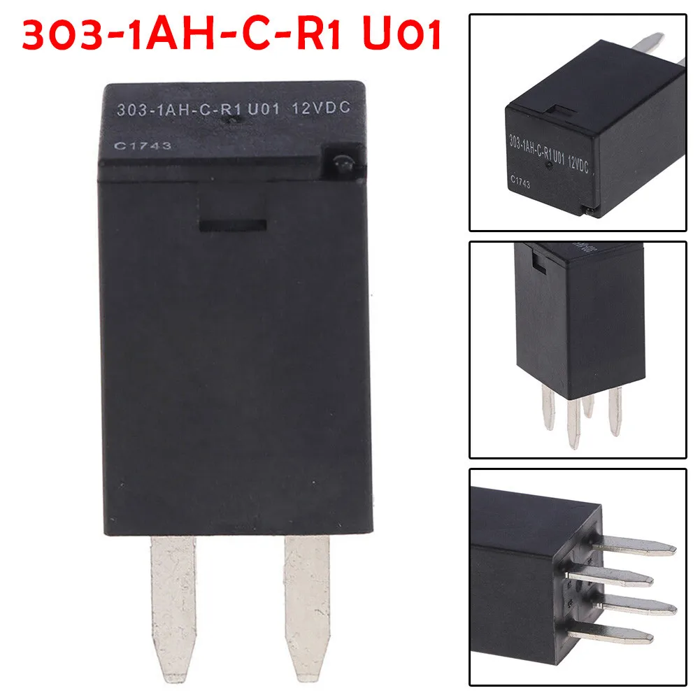 

12VDC Ultra Micro ISO Relay 1PC 20A 303-1AH-C-R1 U01 Genuine OEM RoHS Compliant