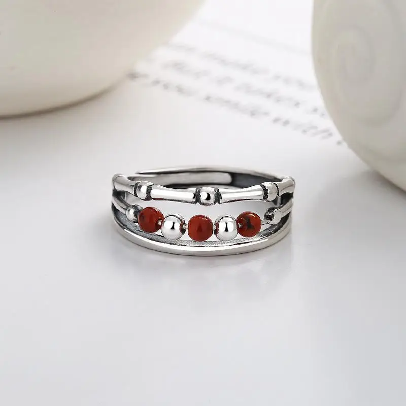 Новинка имитация Nanhong удачи бамбуковое соединительное кольцо для женщин в ретро