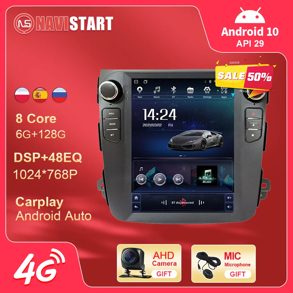

NAVISTART Android 10,0 для Mitsubishi Outlander XL 2 для Peugeot 4007 для Citroen C-Crosser 2007-2013 2din Автомагнитола