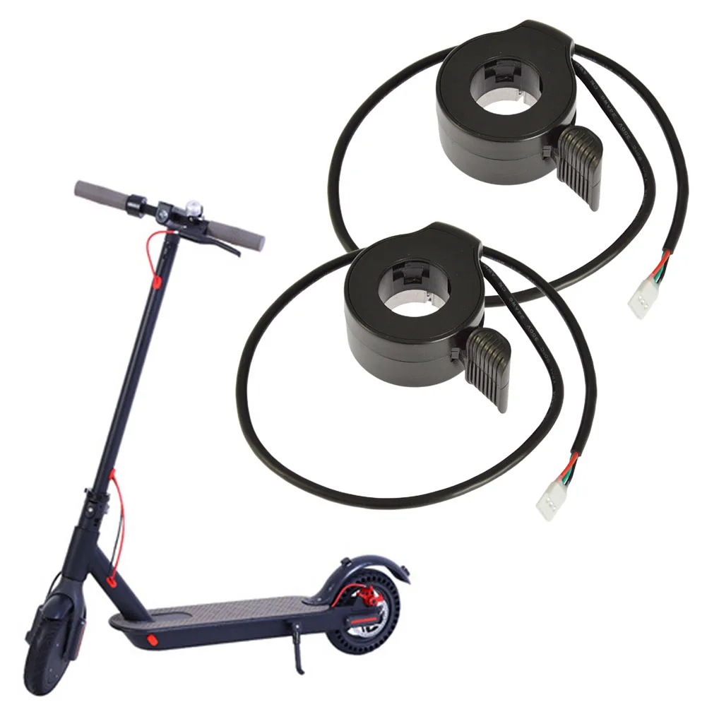 

2pcs Electric Scooter Thumb Throttle Accelerator Finger Hall Sensor E-scooter Accelerator Grip Finger Brake Booster For X IAO*MI