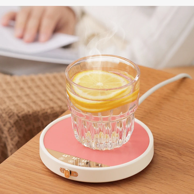 

New Smart Coffee Mug Cup Warmer for Office Home with Three Temperature Settings Auto-on/off Waterproof Thermostatic Heat Cup Pad