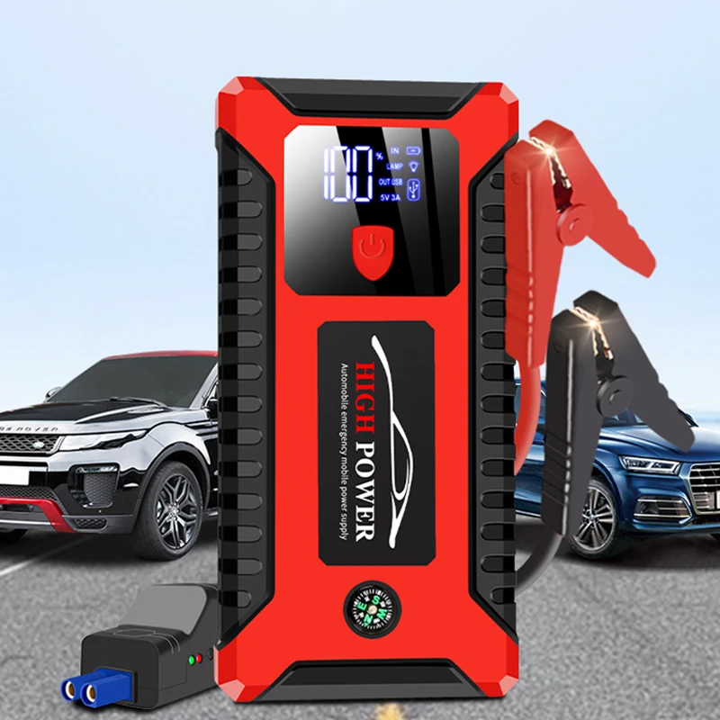 

20000mAh Car Jump Starter 1000A 12V Output Portable Emergency Start-up Charger for Cars Booster Battery Starting Device