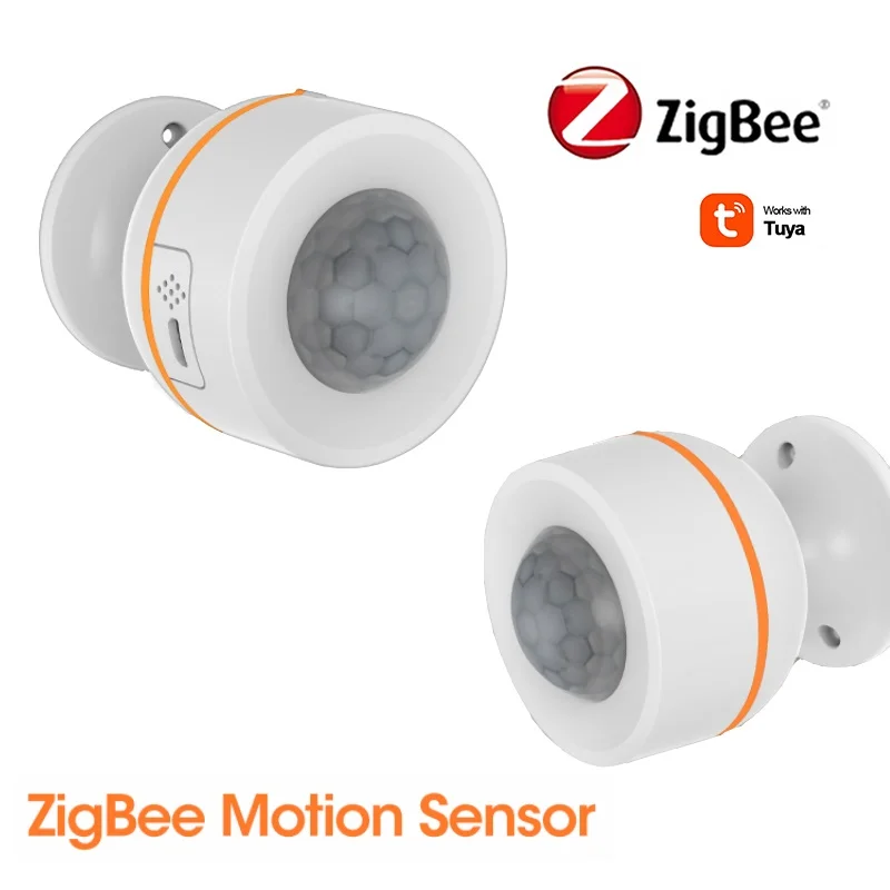 

Tuya Zigbee PIR Motion Sensor Wireless Human Body Infrared Detector Security Burglar Alarm Sensor For Home Security Device