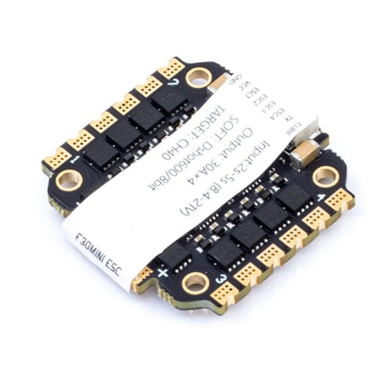 

F30 MINI 2-5S 4 в 1 Blheli S ESC Dshot600 электронный регулятор скорости для дрона Taycan