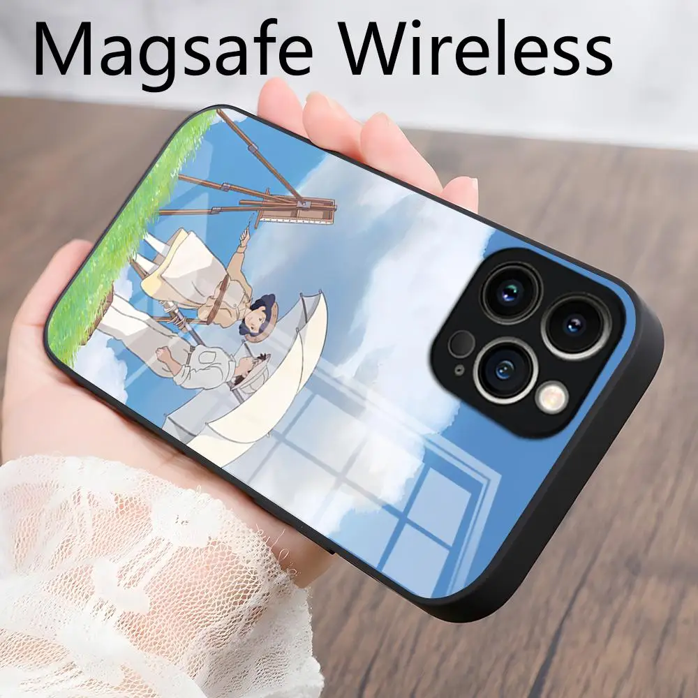 Чехол для телефона с изображением аниме The Wind Rises IPhone 16 Pro Max 11 12 13 14 15 мини-чехол