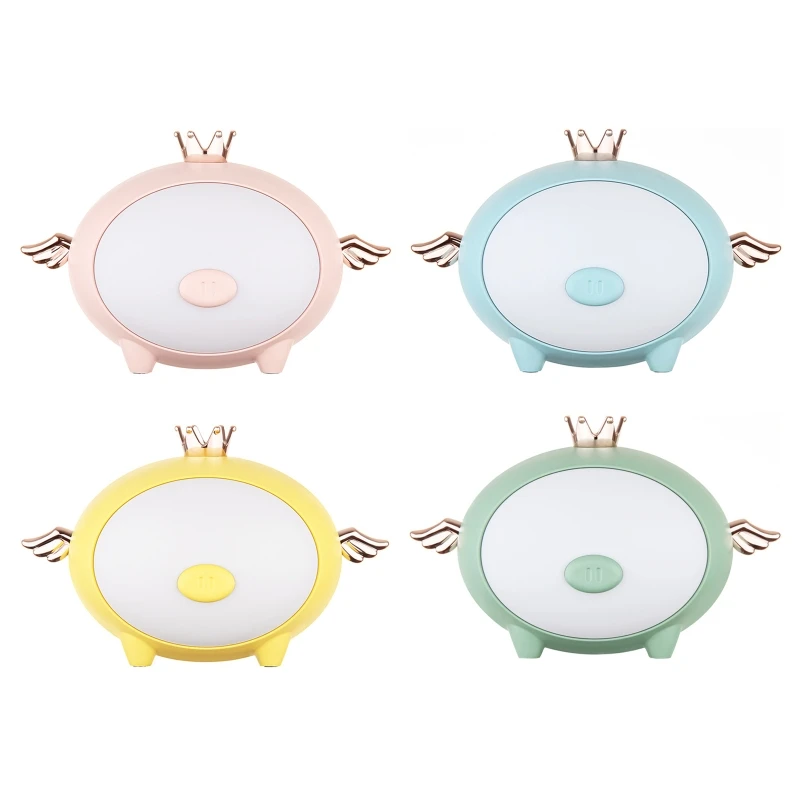 

Cartoon Night Lights Crown Flying-Pig LED Night lamp Dimmable Desk Lamp
