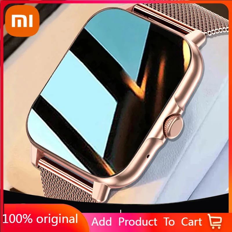 

Смарт-часы Xiaomi для мужчин и женщин, сенсорный экран 1,69 дюйма