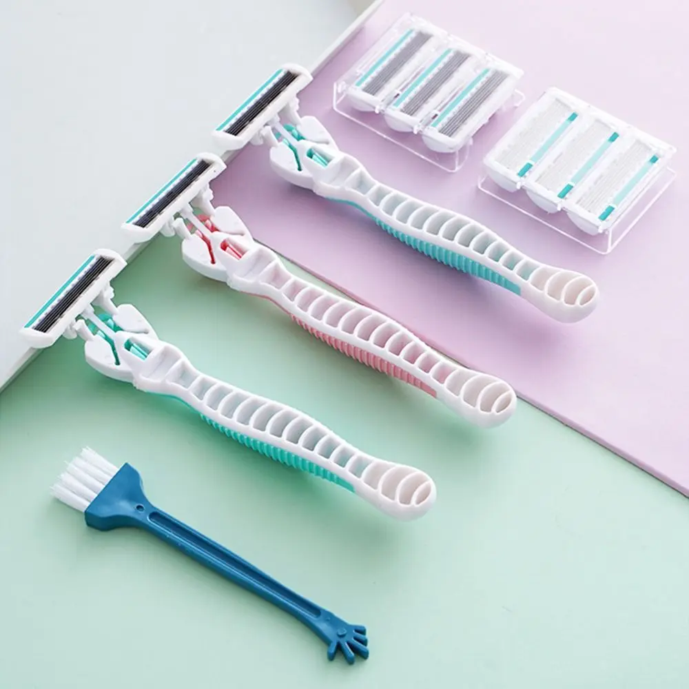 Бокс для хранения бритва подмышек инструмент удаления волос бикини с алоэ и