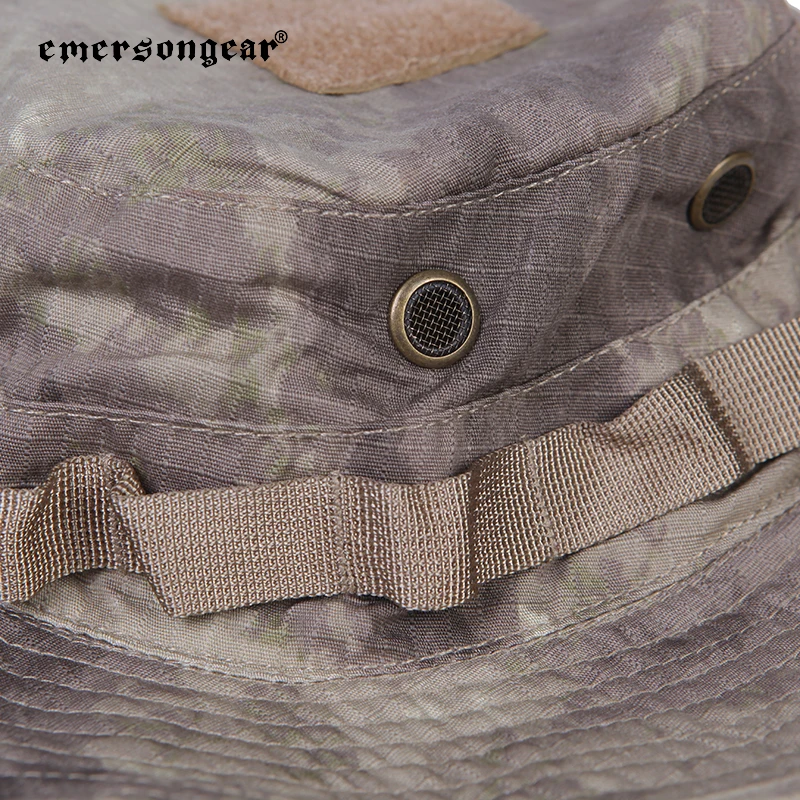 Emersongear Tactical Boonie Hat AT Hiking Camping Basketball Cap Outdoor Sport Fishing Hunting Airsoft Headwear Sunproof Gear