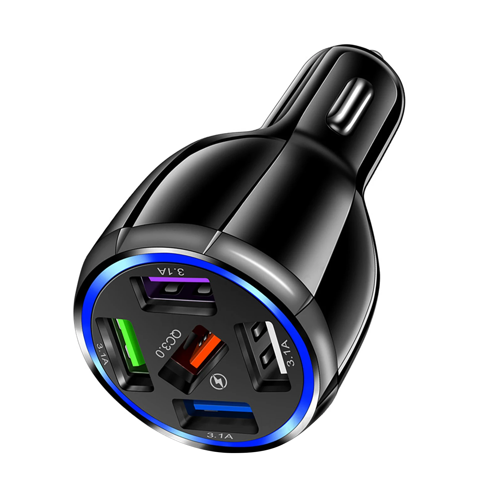 

2 шт., автомобильное зарядное устройство USB, 15 А, 5usb