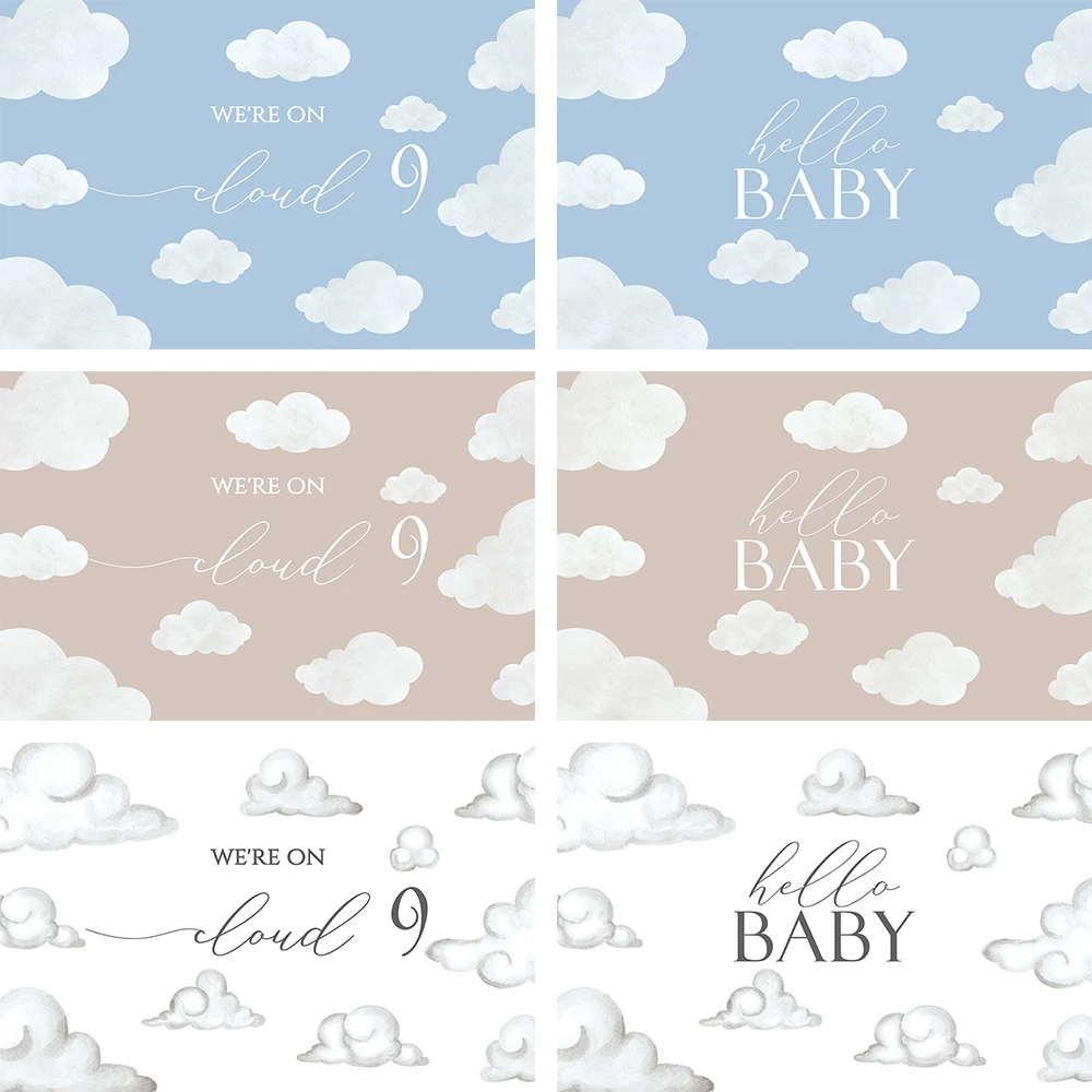 AIBIIN детский душ фон для крещения празднование детской фотосессии новорожденный