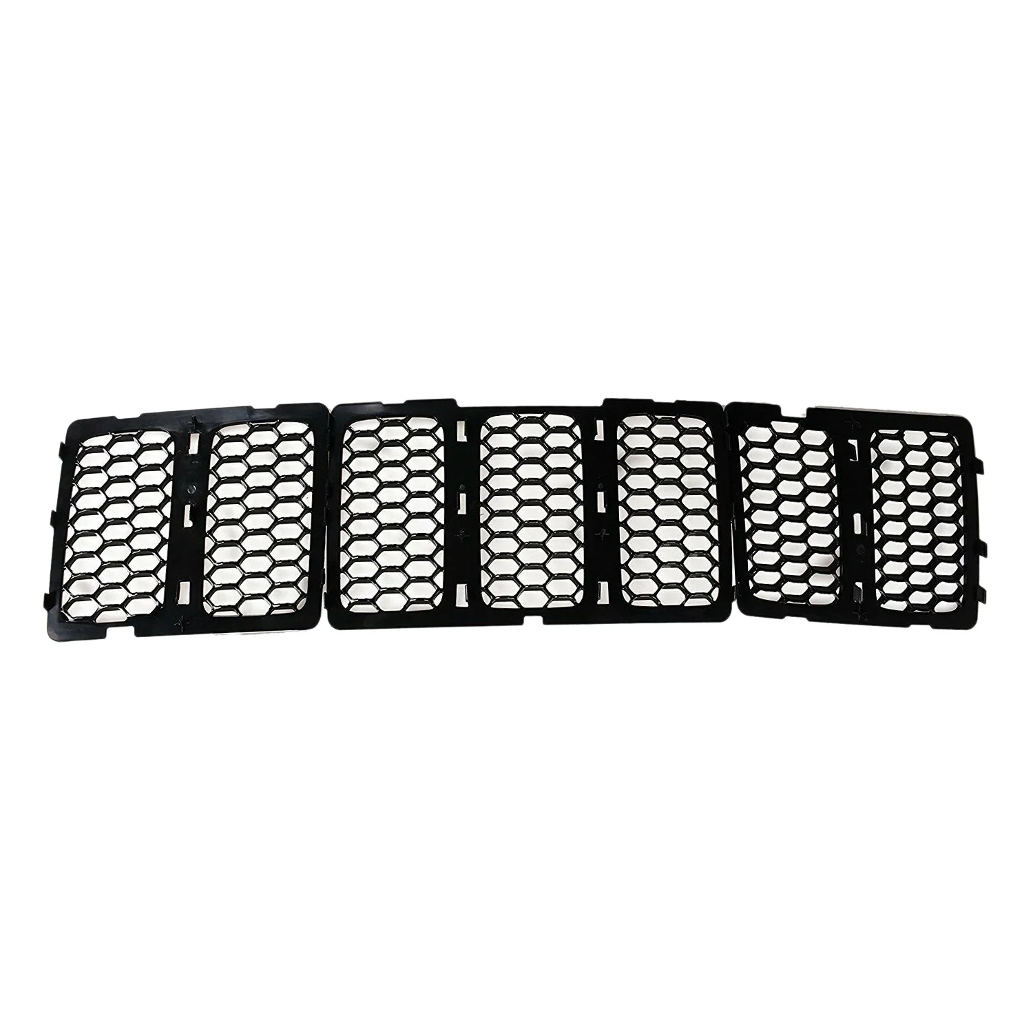 

Car Black Front Grille Inserts Trim Mesh Kit for Jeep Grand Cherokee 2014-2016