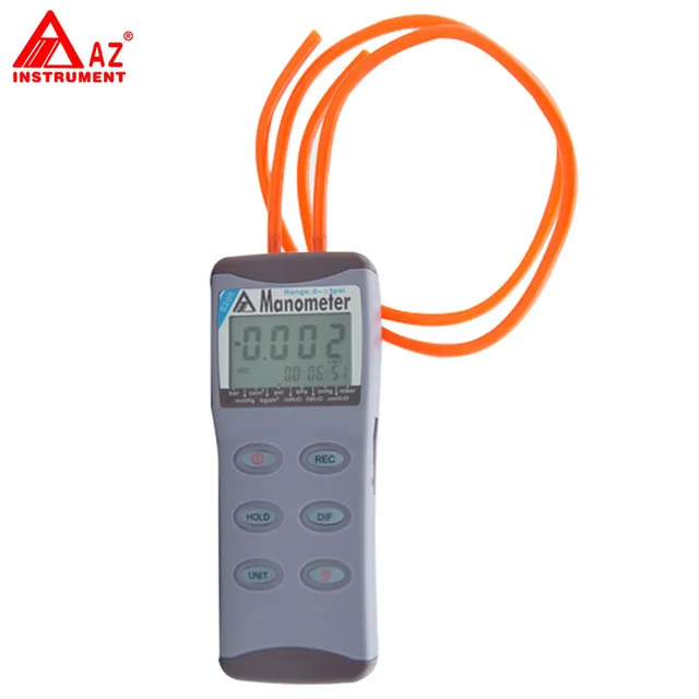

AZ-8205 Digital Manometer Difference Pressure Tester